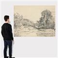 Picture of Sketched Creek _GroupedProduct_Rectangle_Landscape_Canvas_