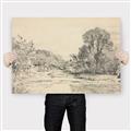 Picture of Sketched Creek _GroupedProduct_Rectangle_Landscape_Canvas_