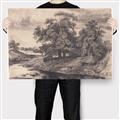 Picture of Sketched River _GroupedProduct_Rectangle_Landscape_Canvas_