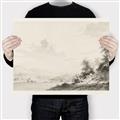 Picture of Riverside Sketched _GroupedProduct_Rectangle_Landscape_Canvas_
