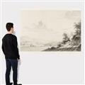 Picture of Riverside Sketched _GroupedProduct_Rectangle_Landscape_Canvas_