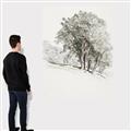 Picture of Trees on a Hill _GroupedProduct_Rectangle_Portrait_Canvas_