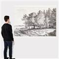 Picture of Windy Trees _GroupedProduct_Rectangle_Landscape_Canvas_
