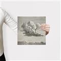 Picture of Sketched Clouds _GroupedProduct_Square_Canvas_