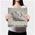 Picture of Sketched Clouds _GroupedProduct_Square_Canvas_