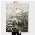 Picture of Mountain Peaks _GroupedProduct_Rectangle_Portrait_Canvas_
