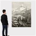 Picture of Mountain Peaks _GroupedProduct_Rectangle_Portrait_Canvas_