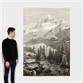 Picture of Mountain Peaks _GroupedProduct_Rectangle_Portrait_Canvas_