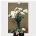 Picture of petals white _GroupedProduct_Rectangle_Portrait_Canvas_