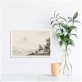 Picture of Riverside Sketched _GroupedProduct_Rectangle_Landscape_Canvas_