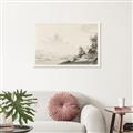 Picture of Riverside Sketched _GroupedProduct_Rectangle_Landscape_Canvas_