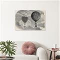 Picture of Sketched Airballoons _GroupedProduct_Rectangle_Landscape_Canvas_