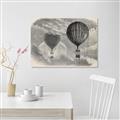 Picture of Sketched Airballoons _GroupedProduct_Rectangle_Landscape_Canvas_