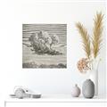 Picture of Sketched Clouds _GroupedProduct_Square_Canvas_
