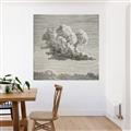 Picture of Sketched Clouds _GroupedProduct_Square_Canvas_