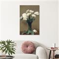 Picture of petals white _GroupedProduct_Rectangle_Portrait_Canvas_
