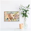 Picture of Pretty Florals III _GroupedProduct_Rectangle_Landscape_Canvas_Framed_
