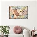 Picture of Pretty Florals III _GroupedProduct_Rectangle_Landscape_Canvas_Framed_