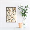 Picture of Nouveau Florals I _GroupedProduct_Rectangle_Portrait_Canvas_Framed_