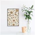 Picture of Nouveau Florals I _GroupedProduct_Rectangle_Portrait_Canvas_Framed_