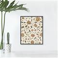 Picture of Nouveau Florals I _GroupedProduct_Rectangle_Portrait_Canvas_Framed_