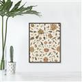 Picture of Nouveau Florals I _GroupedProduct_Rectangle_Portrait_Canvas_Framed_