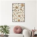 Picture of Nouveau Florals I _GroupedProduct_Rectangle_Portrait_Canvas_Framed_