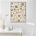 Picture of Nouveau Florals I _GroupedProduct_Rectangle_Portrait_Canvas_Framed_
