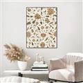 Picture of Nouveau Florals I _GroupedProduct_Rectangle_Portrait_Canvas_Framed_