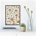 Picture of Nouveau Florals II _GroupedProduct_Rectangle_Portrait_Canvas_Framed_