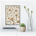 Picture of Nouveau Florals II _GroupedProduct_Rectangle_Portrait_Canvas_Framed_