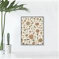 Picture of Nouveau Florals II _GroupedProduct_Rectangle_Portrait_Canvas_Framed_
