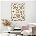 Picture of Nouveau Florals II _GroupedProduct_Rectangle_Portrait_Canvas_Framed_