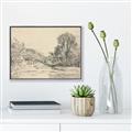 Picture of Sketched Creek _GroupedProduct_Rectangle_Landscape_Canvas_Framed_