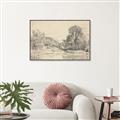 Picture of Sketched Creek _GroupedProduct_Rectangle_Landscape_Canvas_Framed_