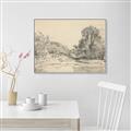 Picture of Sketched Creek _GroupedProduct_Rectangle_Landscape_Canvas_Framed_