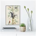 Picture of Six Birds _GroupedProduct_Rectangle_Portrait_Canvas_Framed_