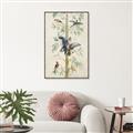 Picture of Six Birds _GroupedProduct_Rectangle_Portrait_Canvas_Framed_