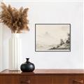 Picture of Riverside Sketched _GroupedProduct_Rectangle_Landscape_Canvas_Framed_