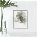 Picture of Trees on a Hill _GroupedProduct_Rectangle_Portrait_Canvas_Framed_