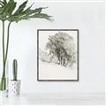 Picture of Trees on a Hill _GroupedProduct_Rectangle_Portrait_Canvas_Framed_
