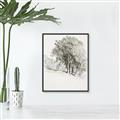 Picture of Trees on a Hill _GroupedProduct_Rectangle_Portrait_Canvas_Framed_