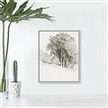 Picture of Trees on a Hill _GroupedProduct_Rectangle_Portrait_Canvas_Framed_