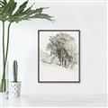 Picture of Trees on a Hill _GroupedProduct_Rectangle_Portrait_Canvas_Framed_