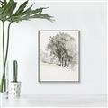 Picture of Trees on a Hill _GroupedProduct_Rectangle_Portrait_Canvas_Framed_
