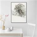 Picture of Trees on a Hill _GroupedProduct_Rectangle_Portrait_Canvas_Framed_