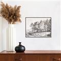 Picture of Windy Trees _GroupedProduct_Rectangle_Landscape_Canvas_Framed_