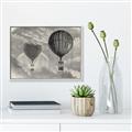 Picture of Sketched Airballoons _GroupedProduct_Rectangle_Landscape_Canvas_Framed_