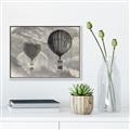 Picture of Sketched Airballoons _GroupedProduct_Rectangle_Landscape_Canvas_Framed_