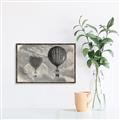 Picture of Sketched Airballoons _GroupedProduct_Rectangle_Landscape_Canvas_Framed_